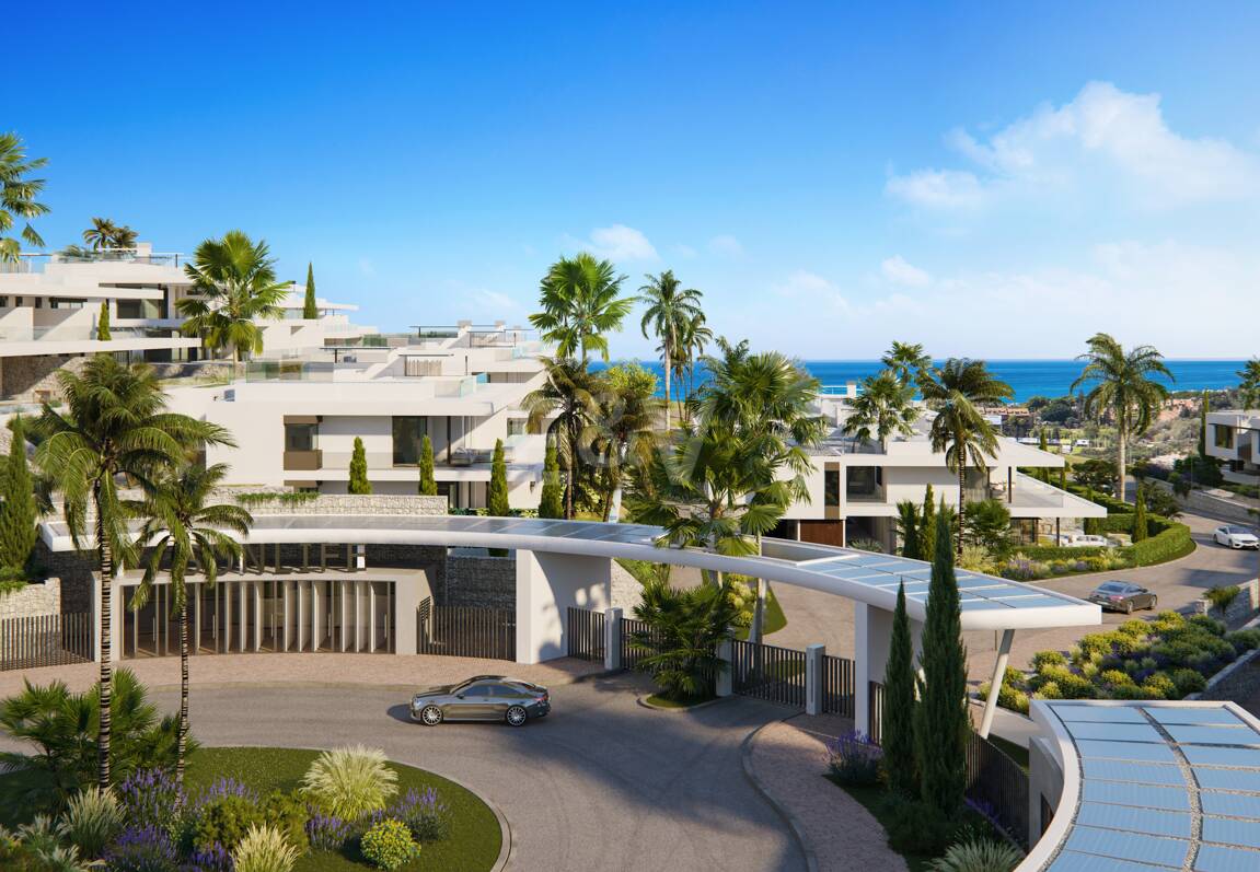 Lyx villor med havsutsikt i Los Monteros