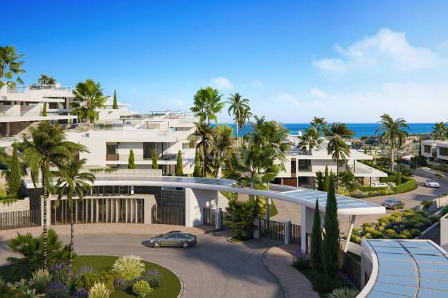 Lyx villor med havsutsikt i Los Monteros