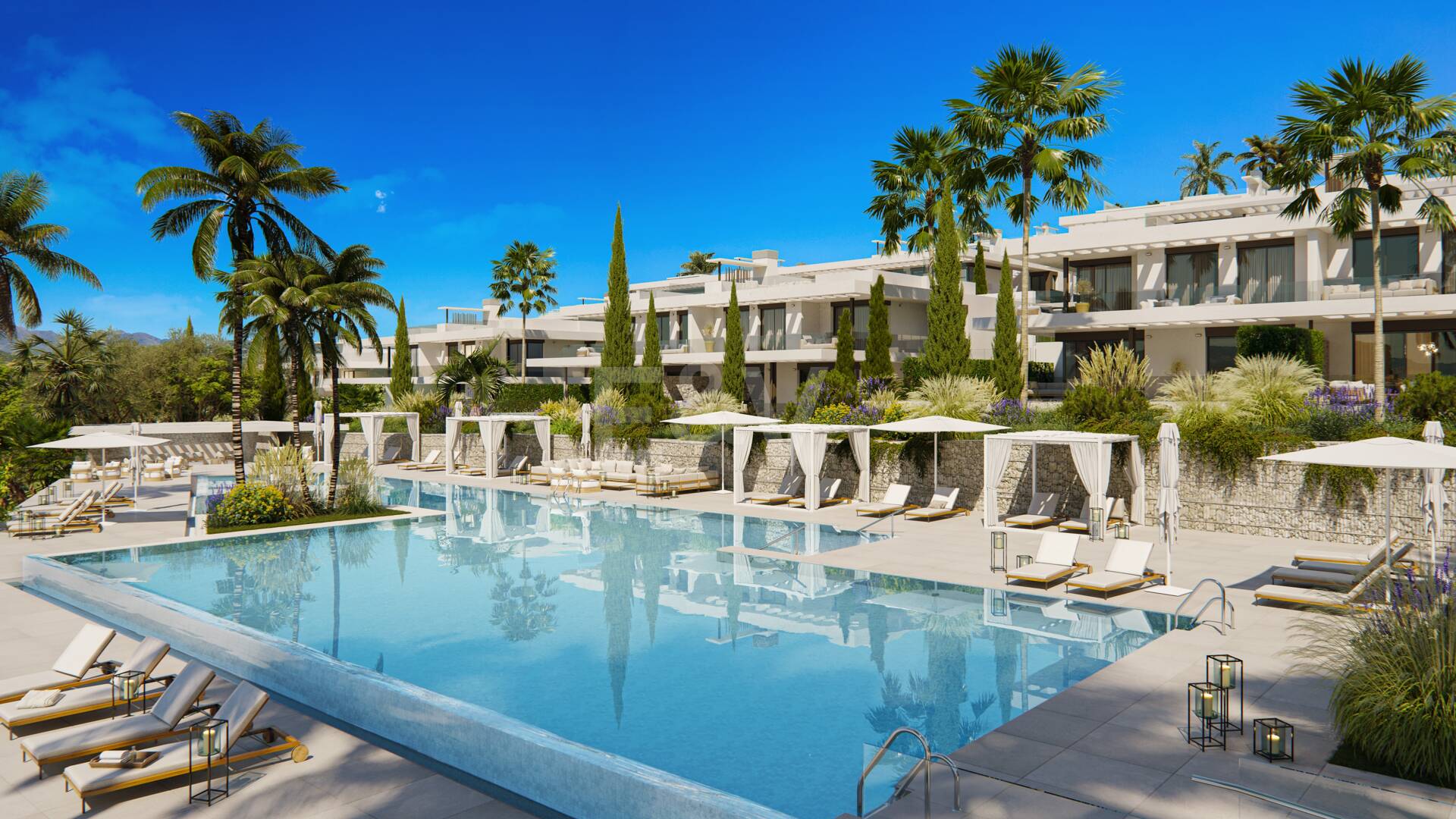 Lyx villor med havsutsikt i Los Monteros