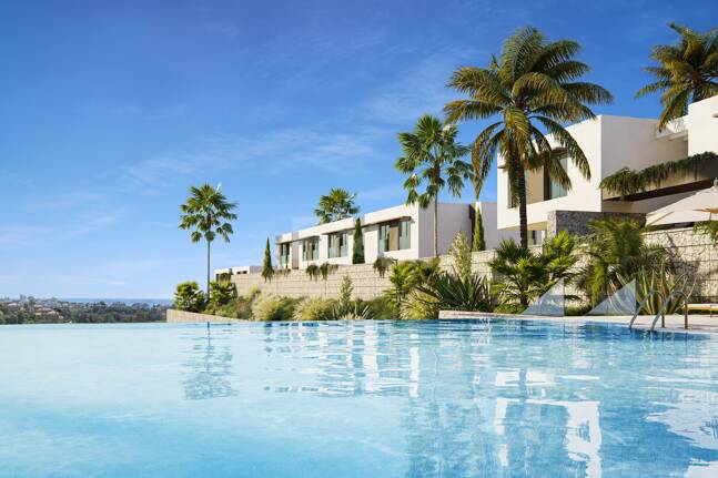 Lyx villor med havsutsikt i Los Monteros