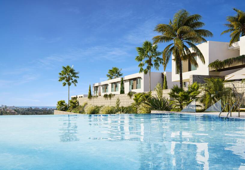 Lyx villor med havsutsikt i Los Monteros