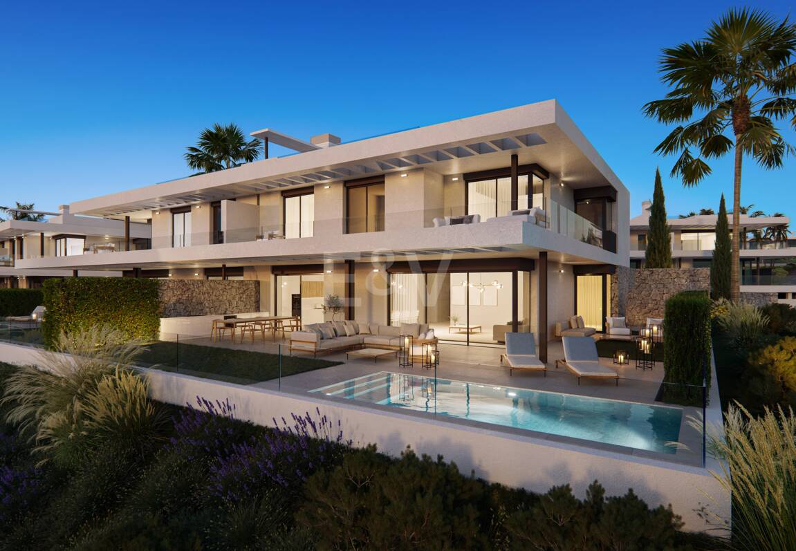 Lyx villor med havsutsikt i Los Monteros