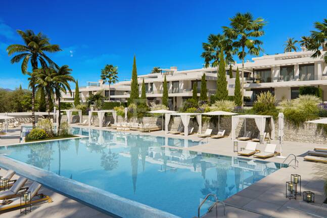 Lyx villor med havsutsikt i Los Monteros