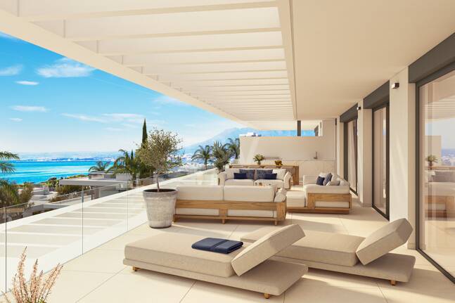 Lyx villor med havsutsikt i Los Monteros