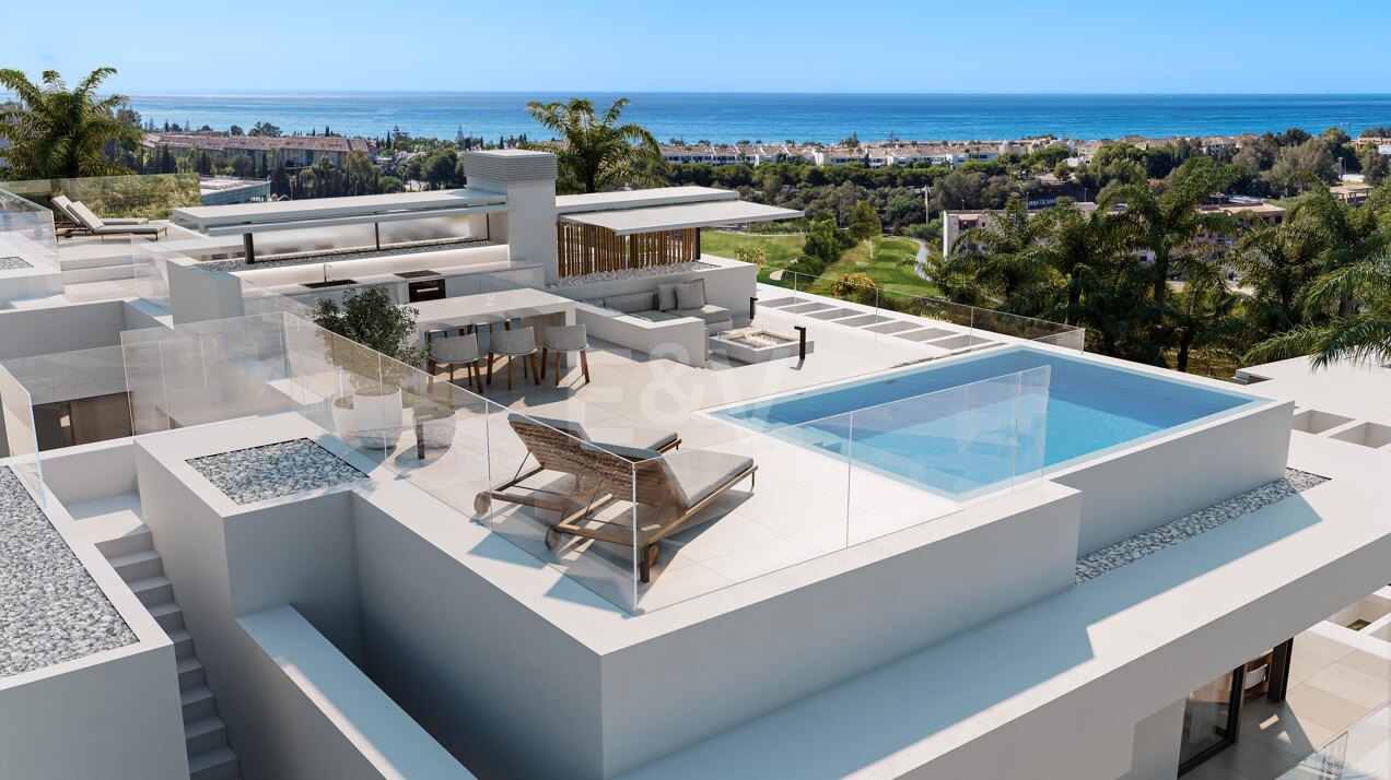 Villas de lujo con vistas al mar en Los Monteros