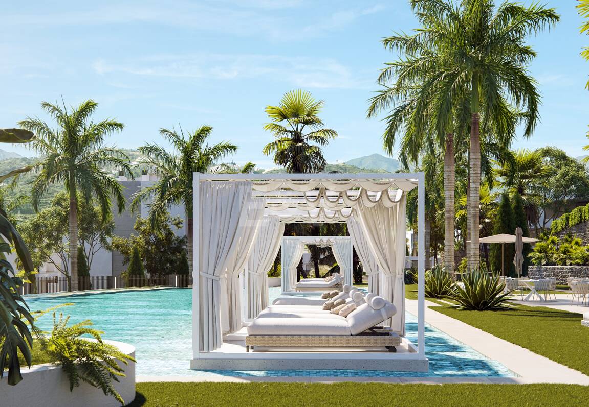 Lyx villor med havsutsikt i Los Monteros