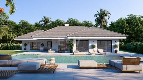Villa med Tennis Court i Rio Real