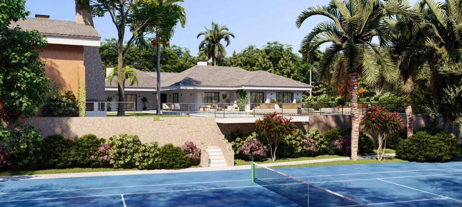 Villa mit Tennisplatz in Rio Real