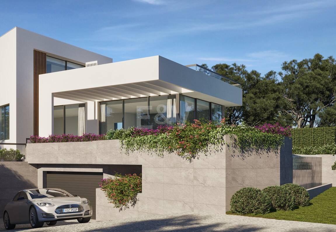 Terrain sur la plage à Artola Baja avec permis de construire approuvé