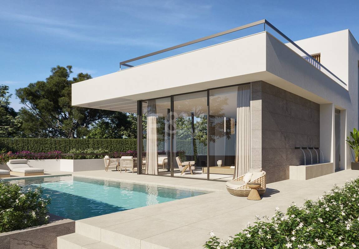 Terrain sur la plage à Artola Baja avec permis de construire approuvé