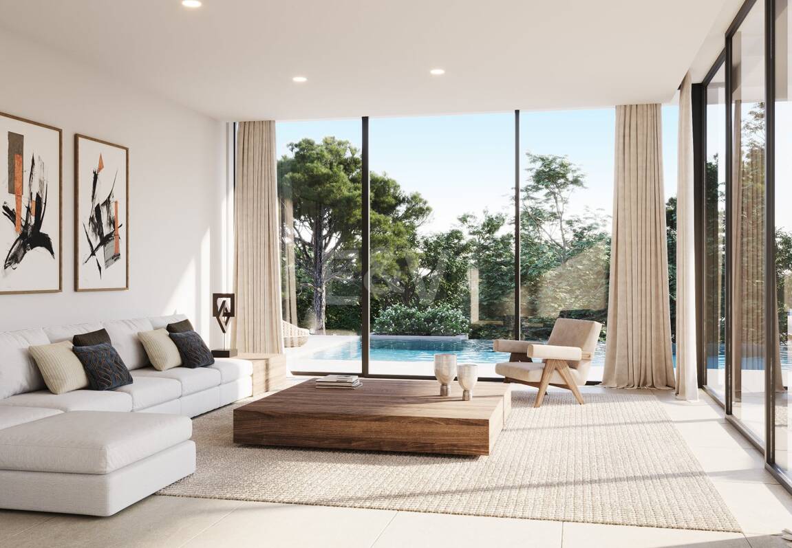 Terrain sur la plage à Artola Baja avec permis de construire approuvé