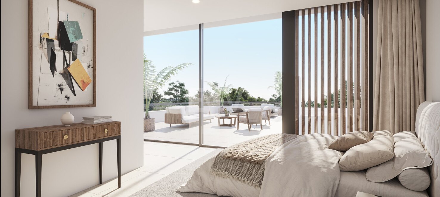 Terrain sur la plage à Artola Baja avec permis de construire approuvé