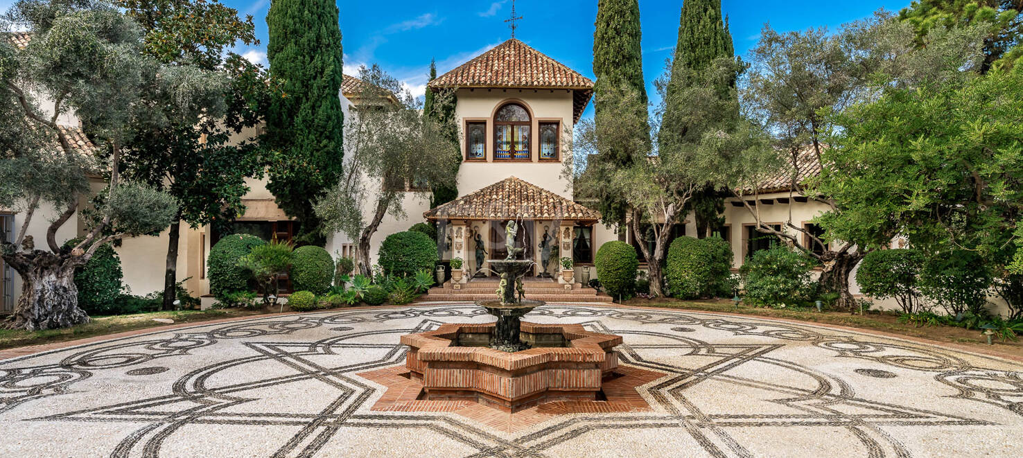 Impresionante villa renacentista italiana en La Zagaleta primera línea de golf