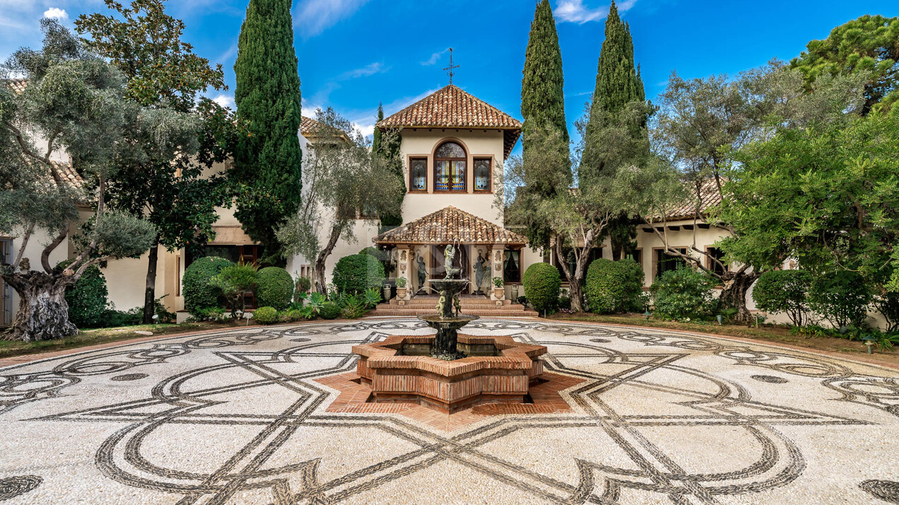 Atemberaubende italienische Renaissance Villa in La Zagaleta erste Linie Golf