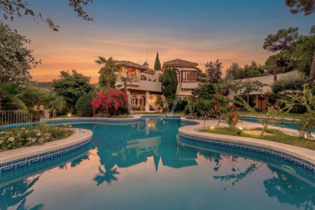 Atemberaubende italienische Renaissance Villa in La Zagaleta erste Linie Golf