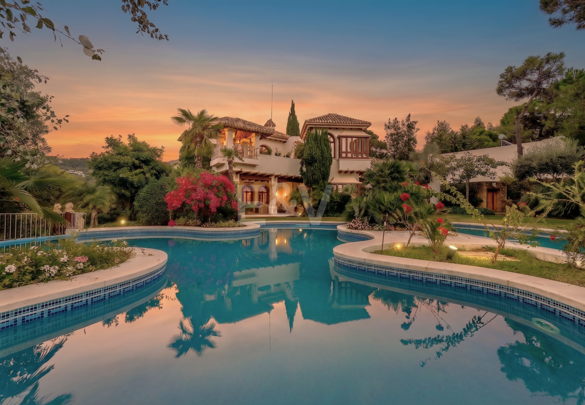 Atemberaubende italienische Renaissance Villa in La Zagaleta erste Linie Golf
