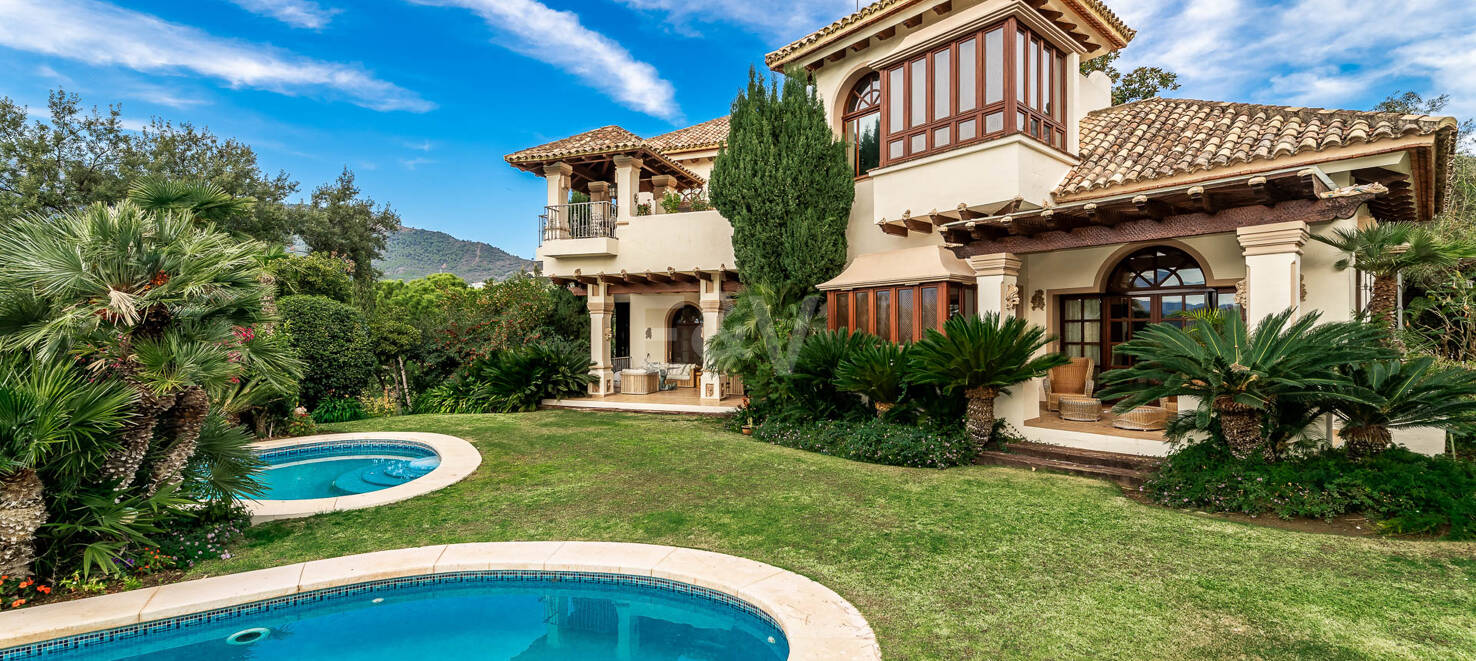 Impresionante villa renacentista italiana en La Zagaleta primera línea de golf