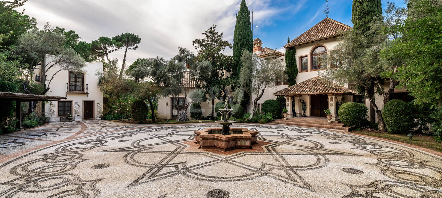 Impresionante villa renacentista italiana en La Zagaleta primera línea de golf