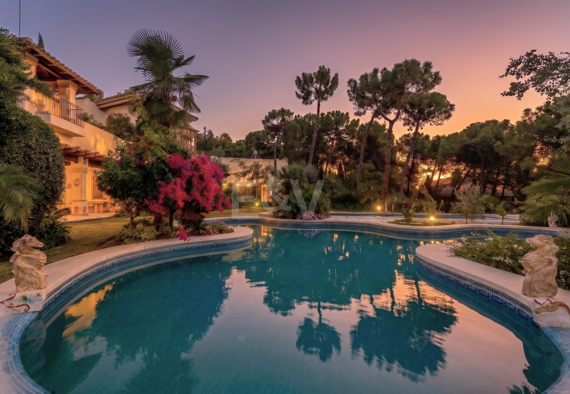 Atemberaubende italienische Renaissance Villa in La Zagaleta erste Linie Golf