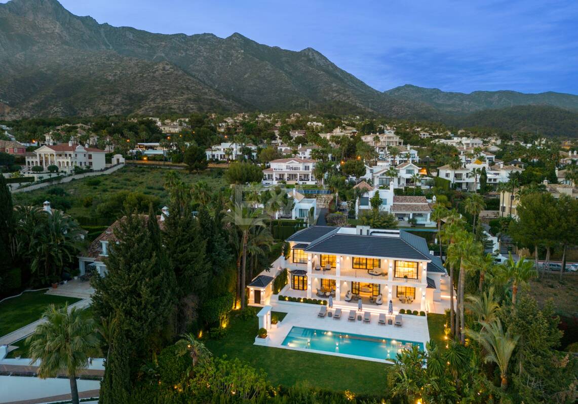 Mansion de luxe sans égal avec la Méditerranée Vues en Sierra Blanca