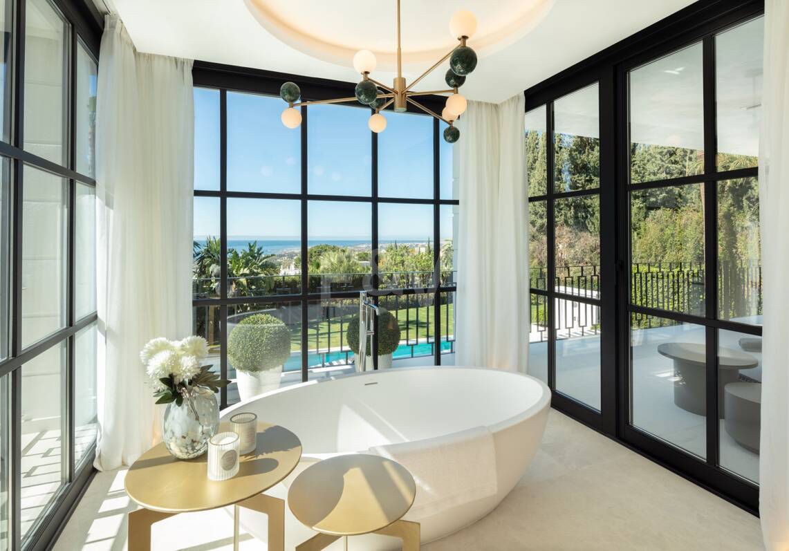 Mansion de luxe sans égal avec la Méditerranée Vues en Sierra Blanca