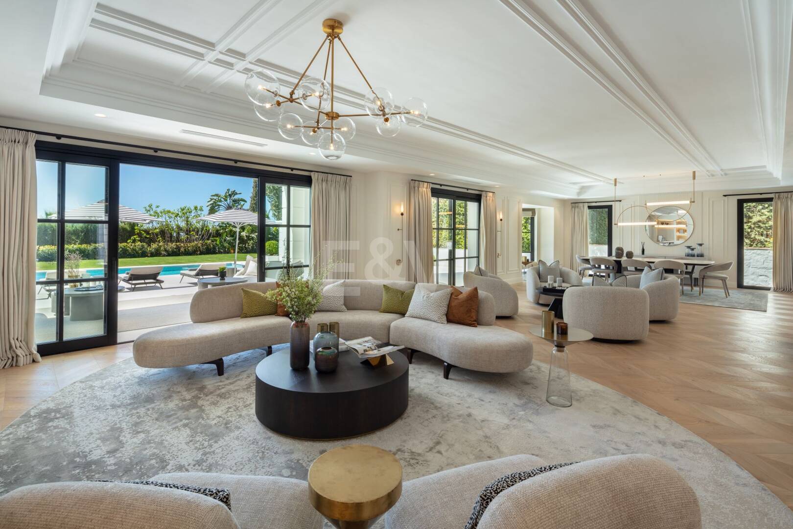 Oöverträffad lyx herrgård med Medelhavet Visningar i Sierra Blanca