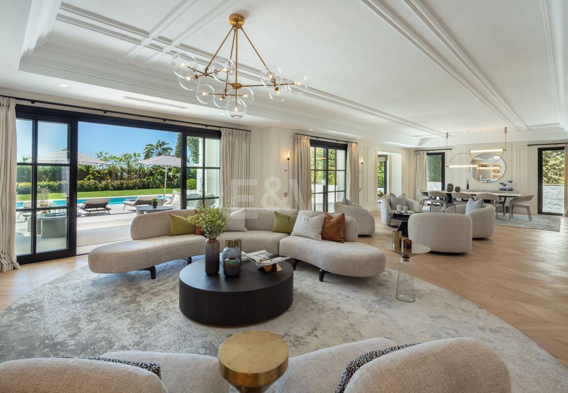 Oöverträffad lyx herrgård med Medelhavet Visningar i Sierra Blanca