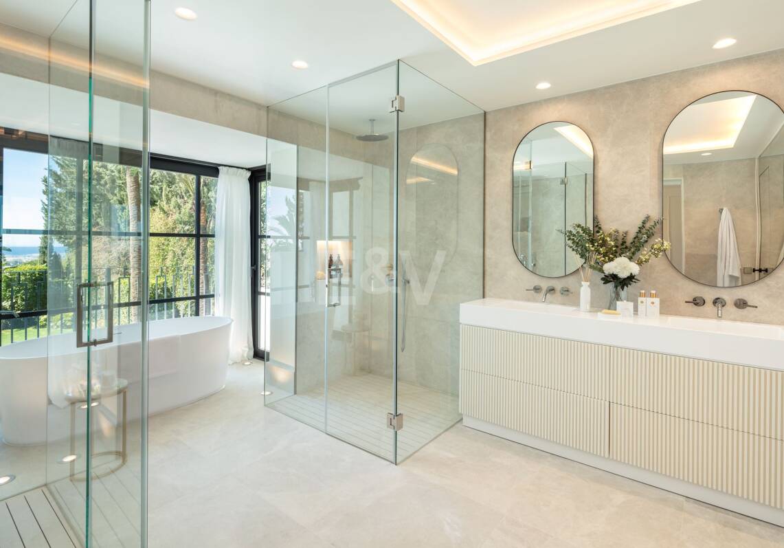 Mansion de luxe sans égal avec la Méditerranée Vues en Sierra Blanca