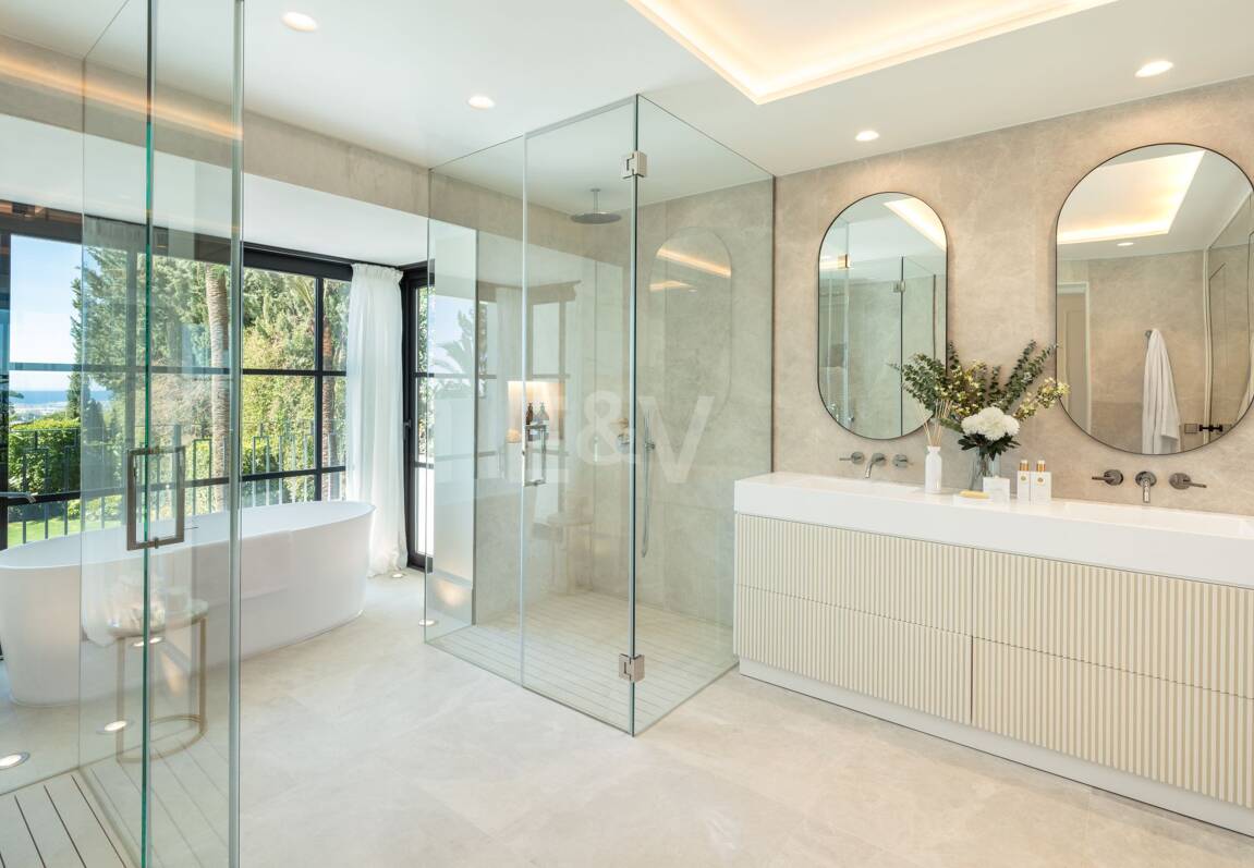 Oöverträffad lyx herrgård med Medelhavet Visningar i Sierra Blanca