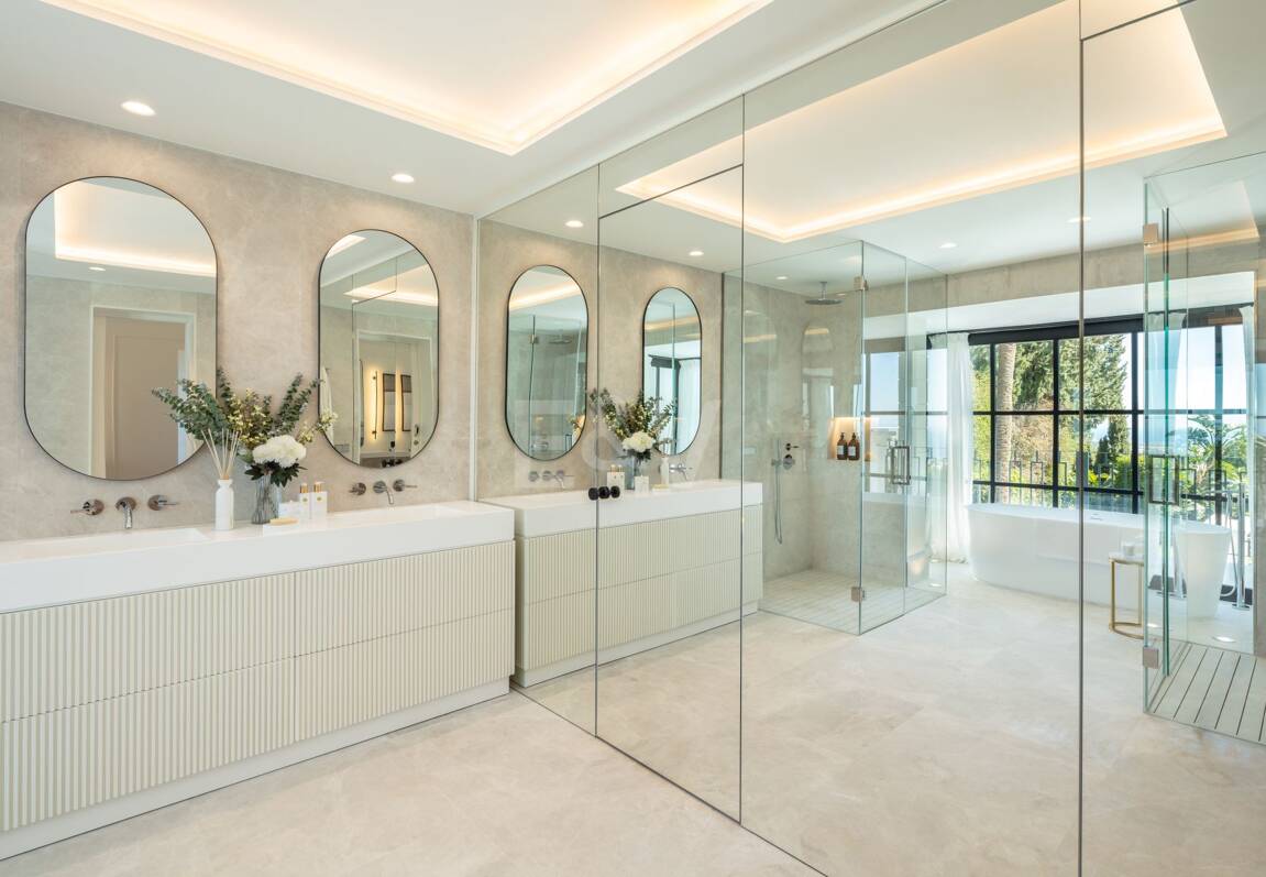 Oöverträffad lyx herrgård med Medelhavet Visningar i Sierra Blanca