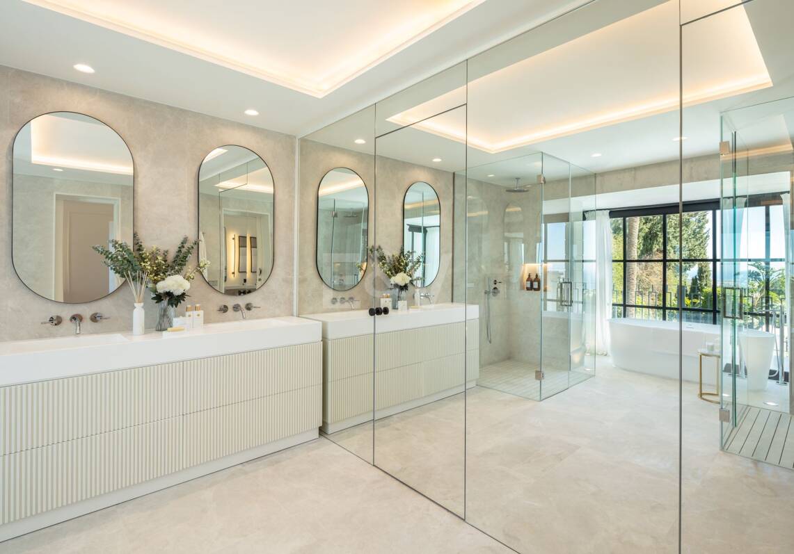 Mansion de luxe sans égal avec la Méditerranée Vues en Sierra Blanca