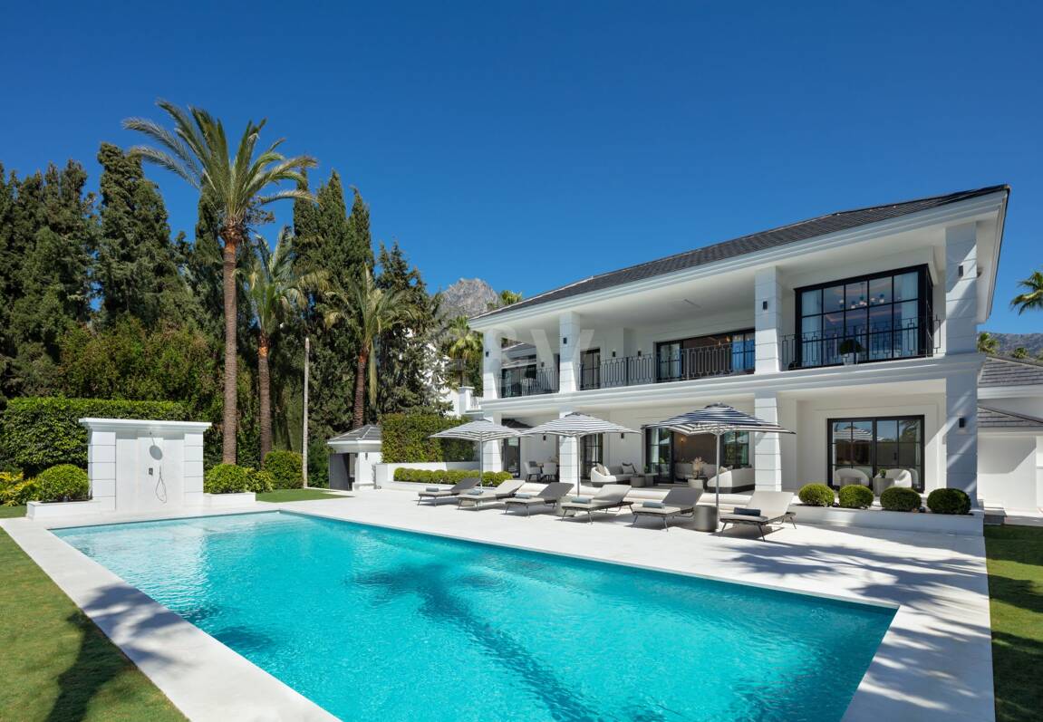 Oöverträffad lyx herrgård med Medelhavet Visningar i Sierra Blanca