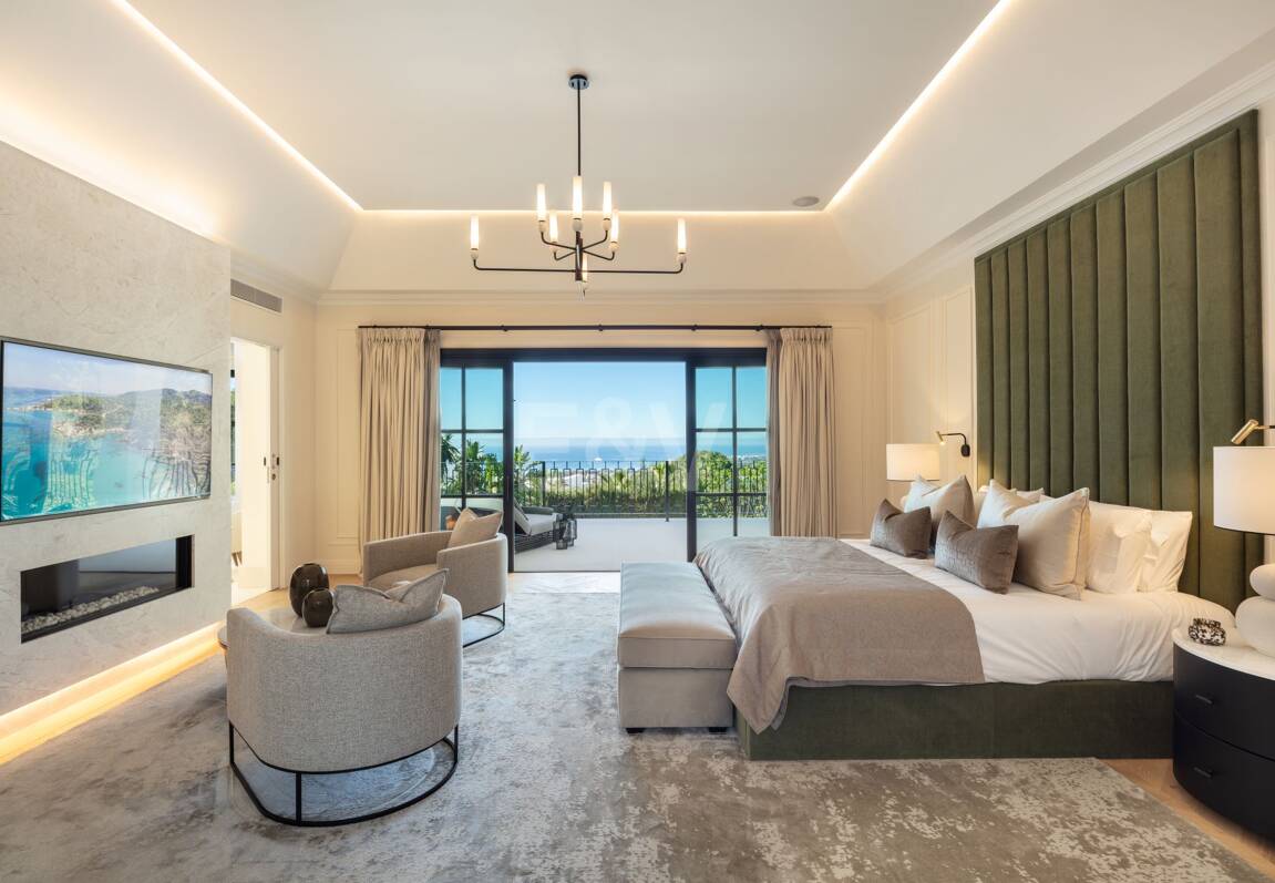 Oöverträffad lyx herrgård med Medelhavet Visningar i Sierra Blanca