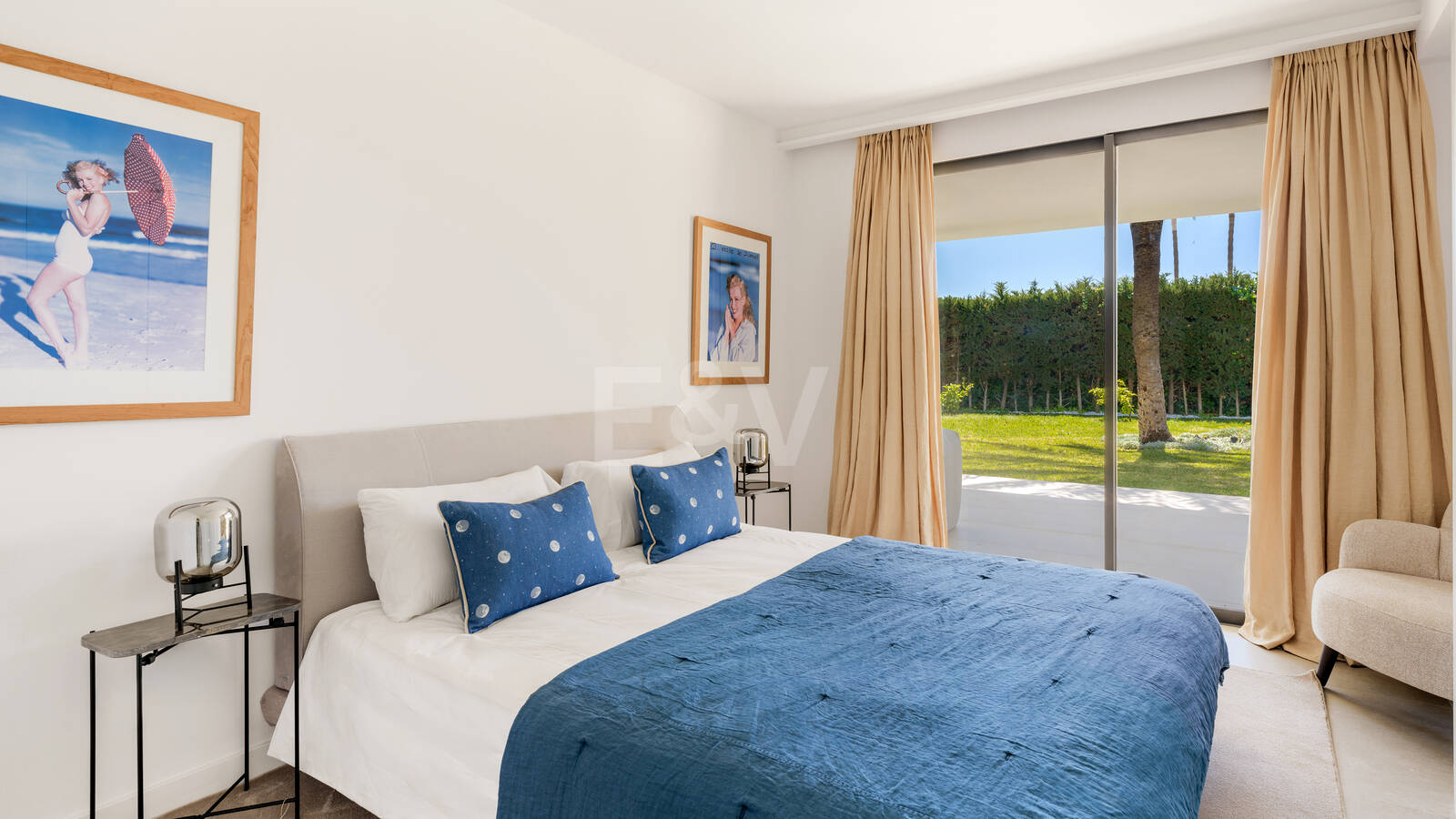 Stilvolle Villa in Nagüeles mit Meer- und Bergblick