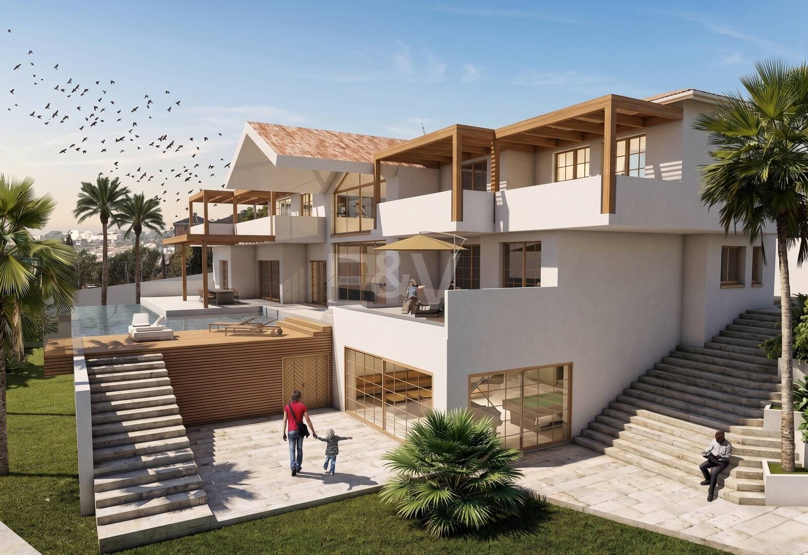 Außergewöhnliches Investitionsgrundstück mit Meerblick