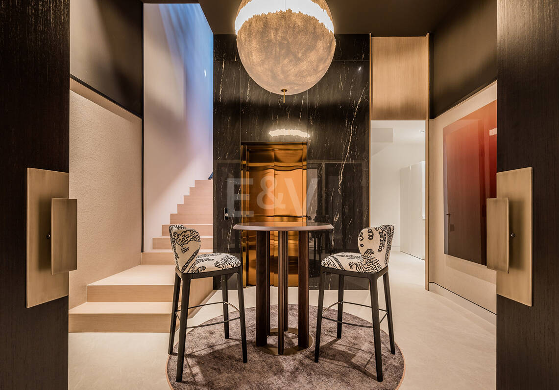 Villas contemporaines sophistiquées sur le mille d'or