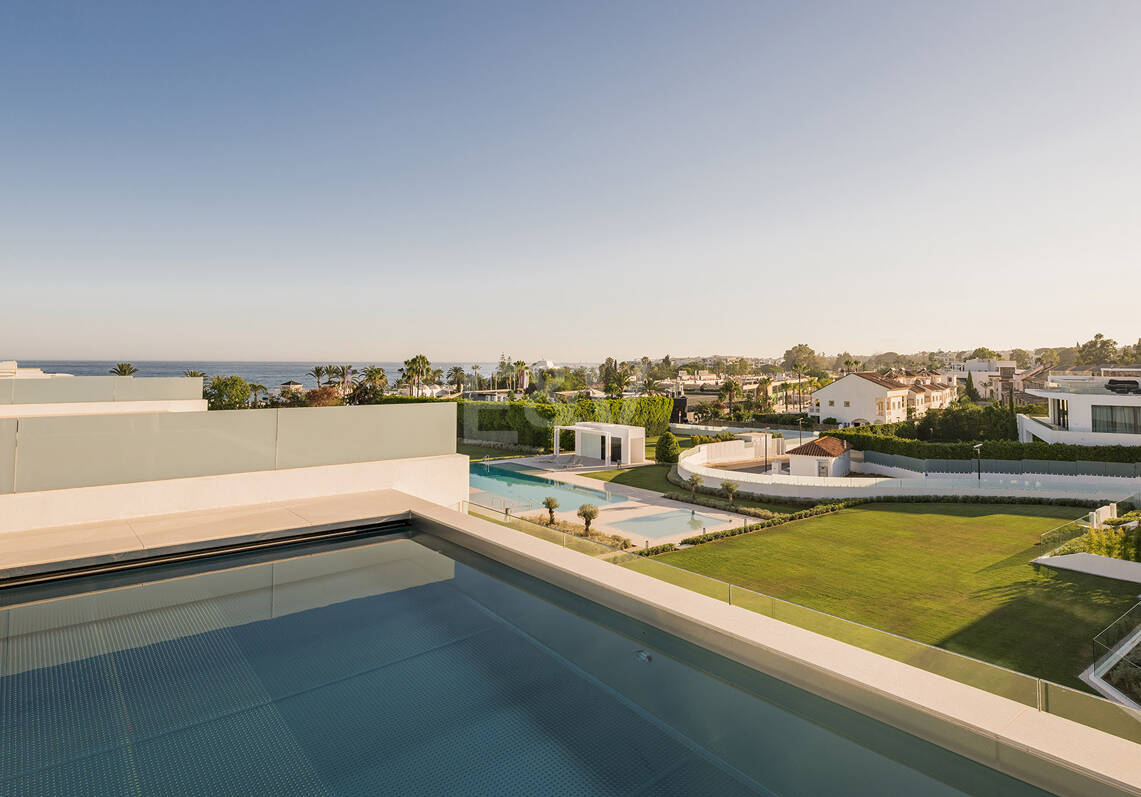 Villas contemporaines sophistiquées sur le mille d'or