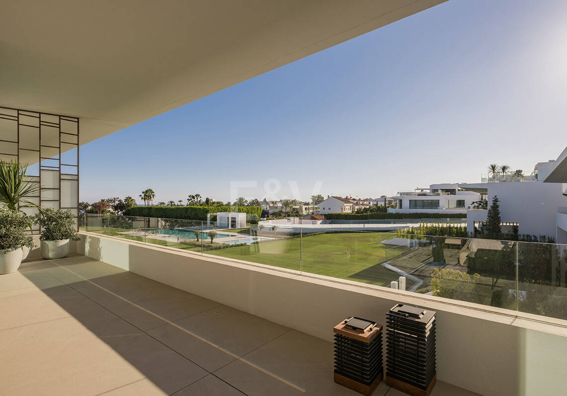 Villas contemporaines sophistiquées sur le mille d'or