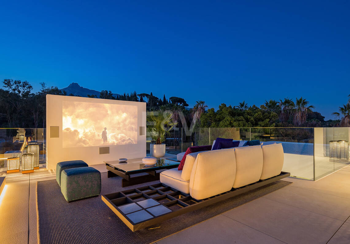 Villas contemporaines sophistiquées sur le mille d'or