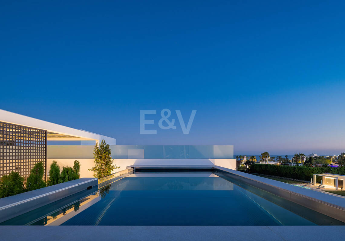 Villas contemporaines sophistiquées sur le mille d'or