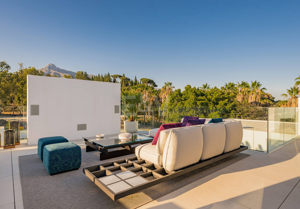 Villas contemporaines sophistiquées sur le mille d'or