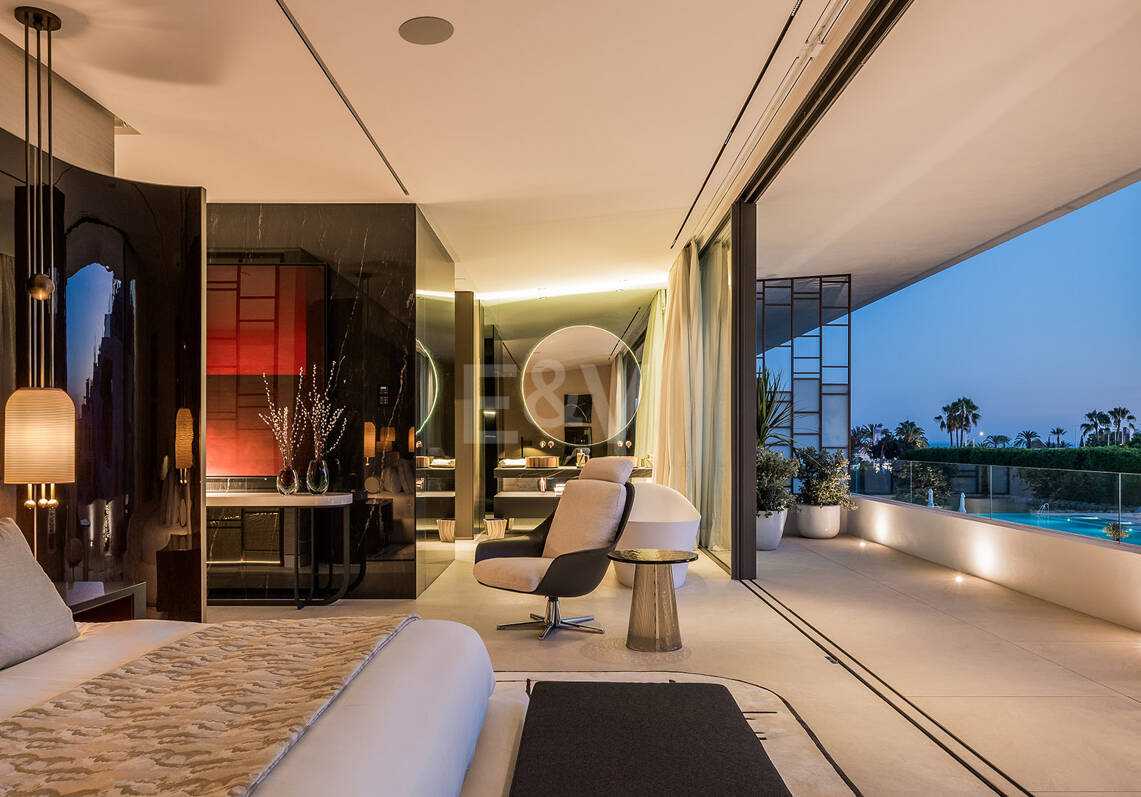 Villas contemporaines sophistiquées sur le mille d'or
