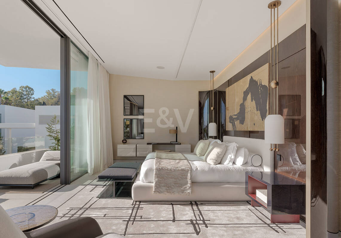 Villas contemporaines sophistiquées sur le mille d'or