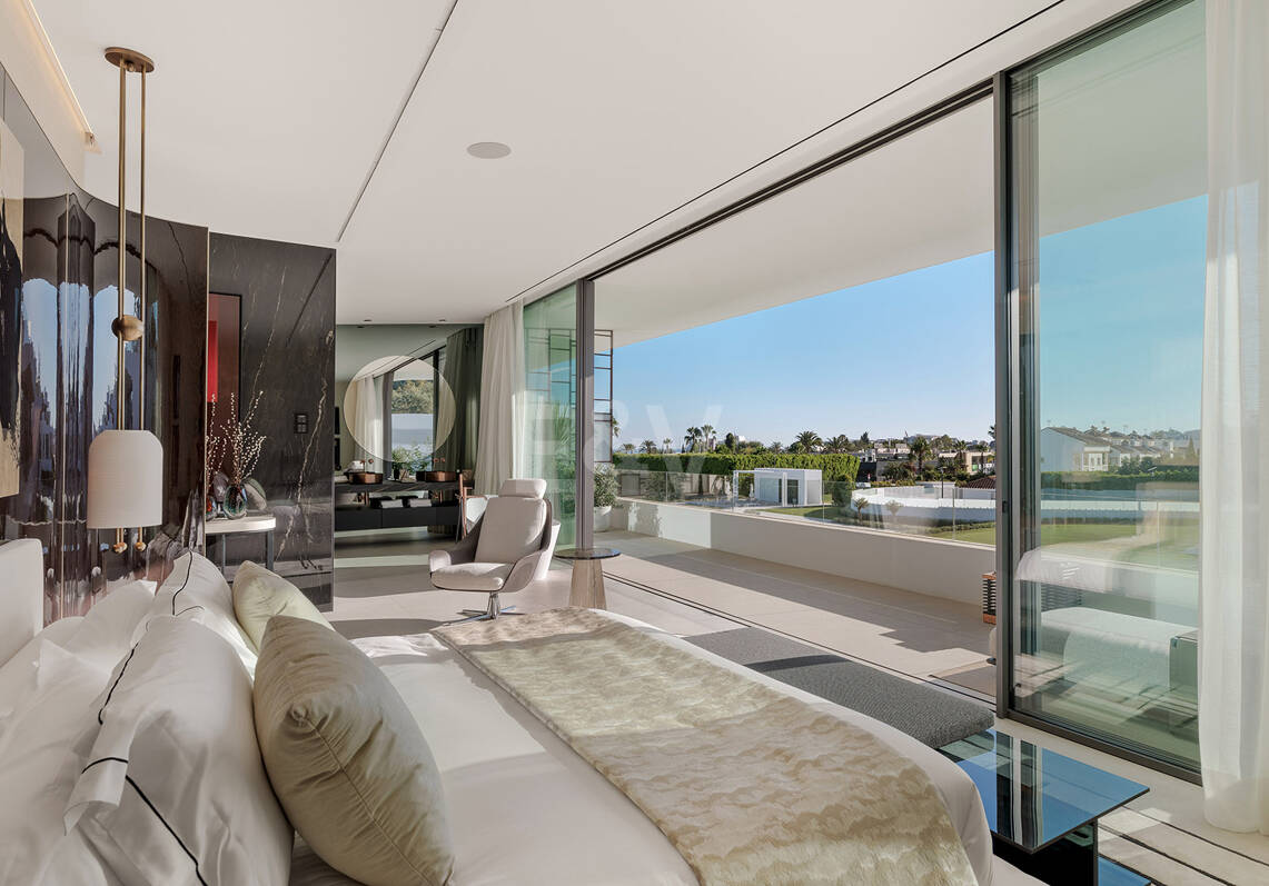 Villas contemporaines sophistiquées sur le mille d'or