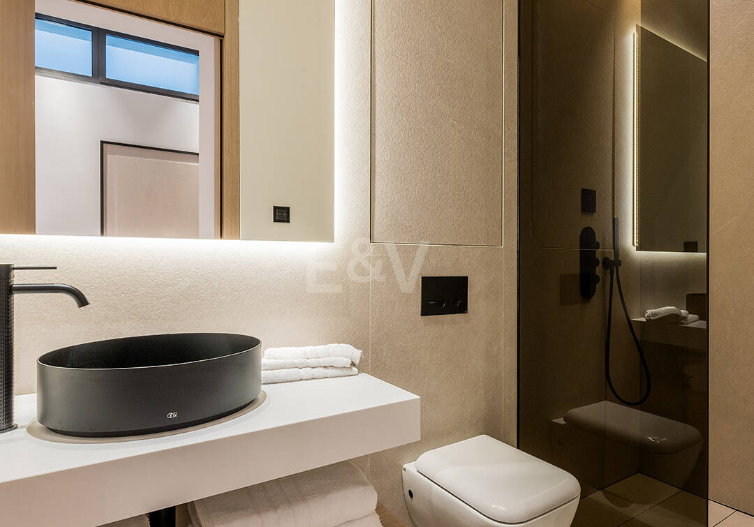 Villas contemporaines sophistiquées sur le mille d'or