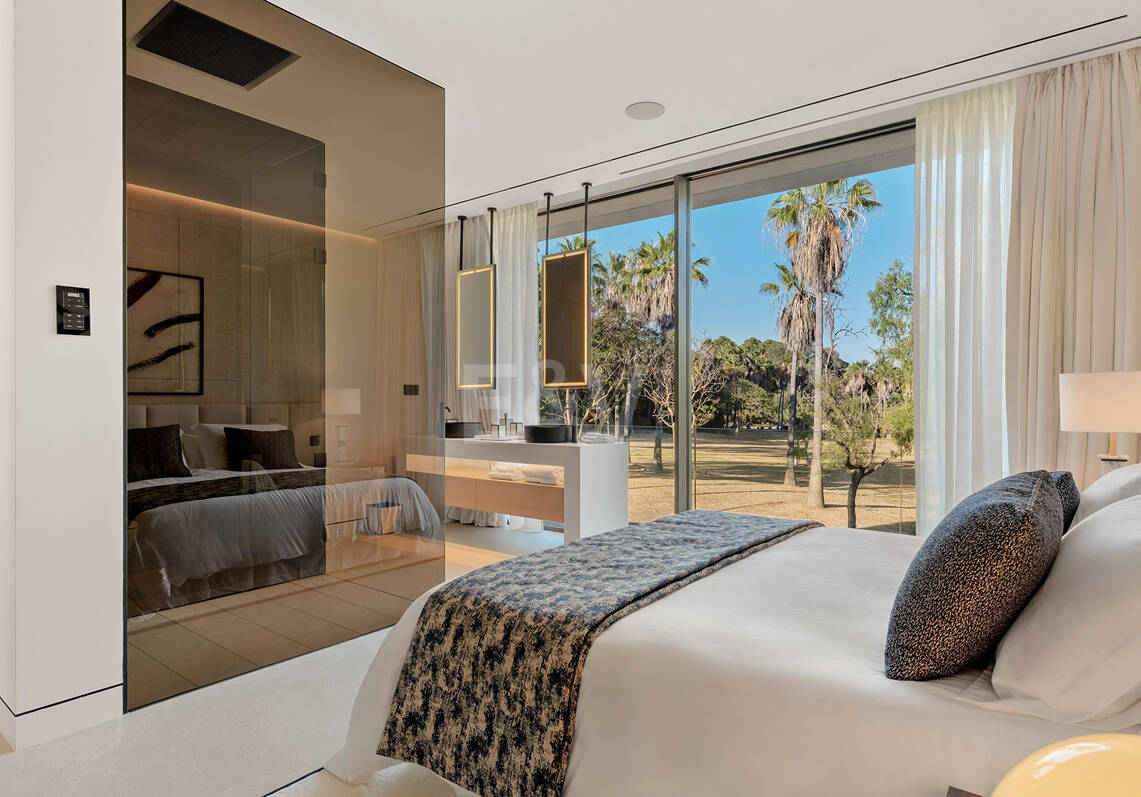 Villas contemporaines sophistiquées sur le mille d'or