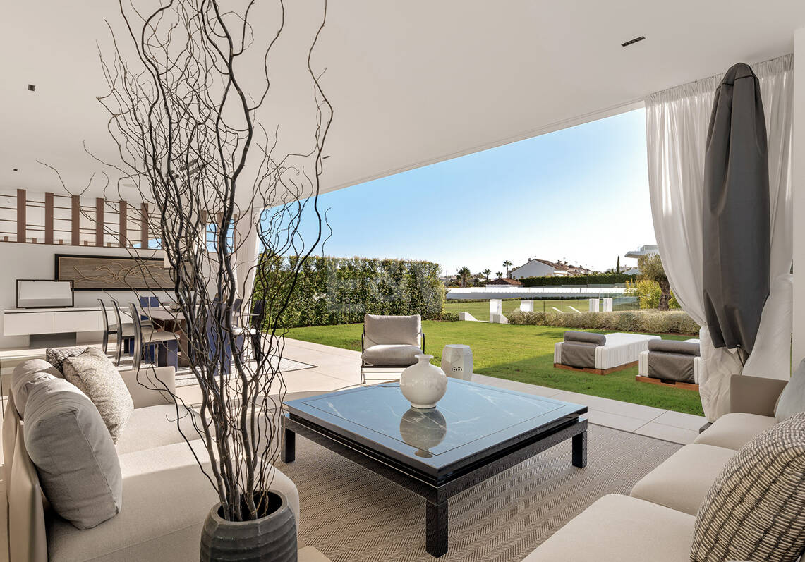 Villas contemporaines sophistiquées sur le mille d'or