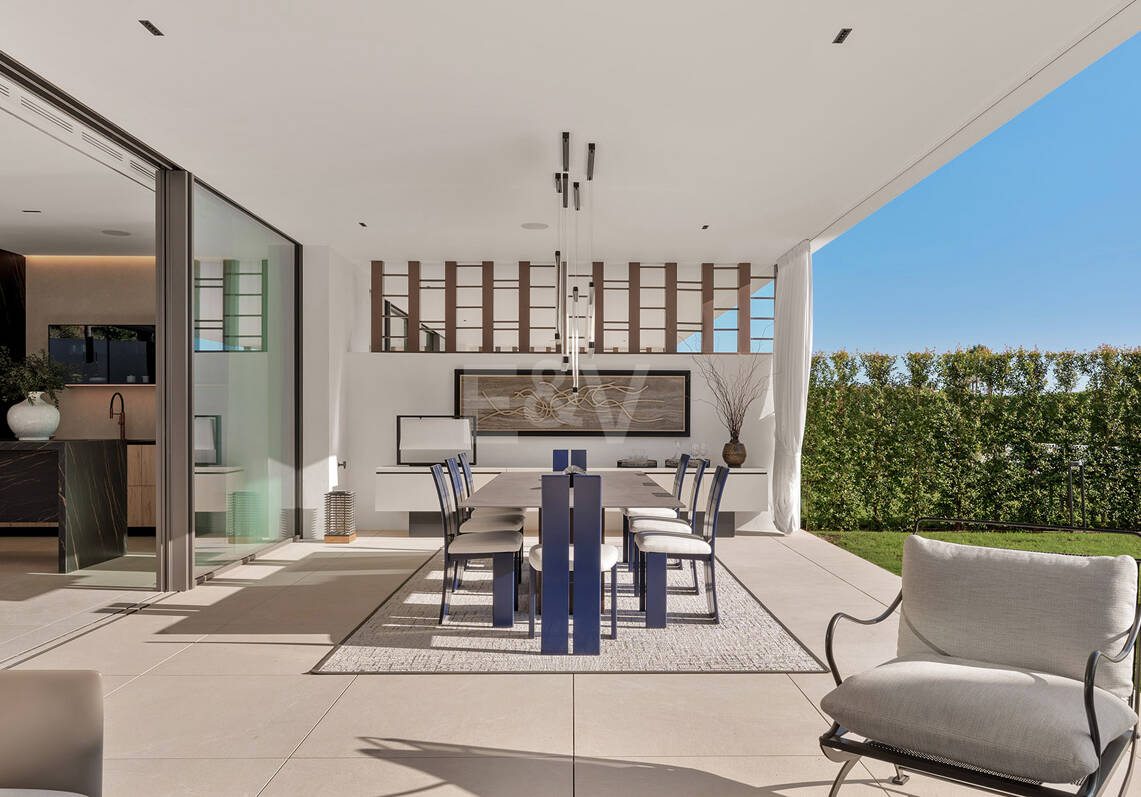 Villas contemporaines sophistiquées sur le mille d'or