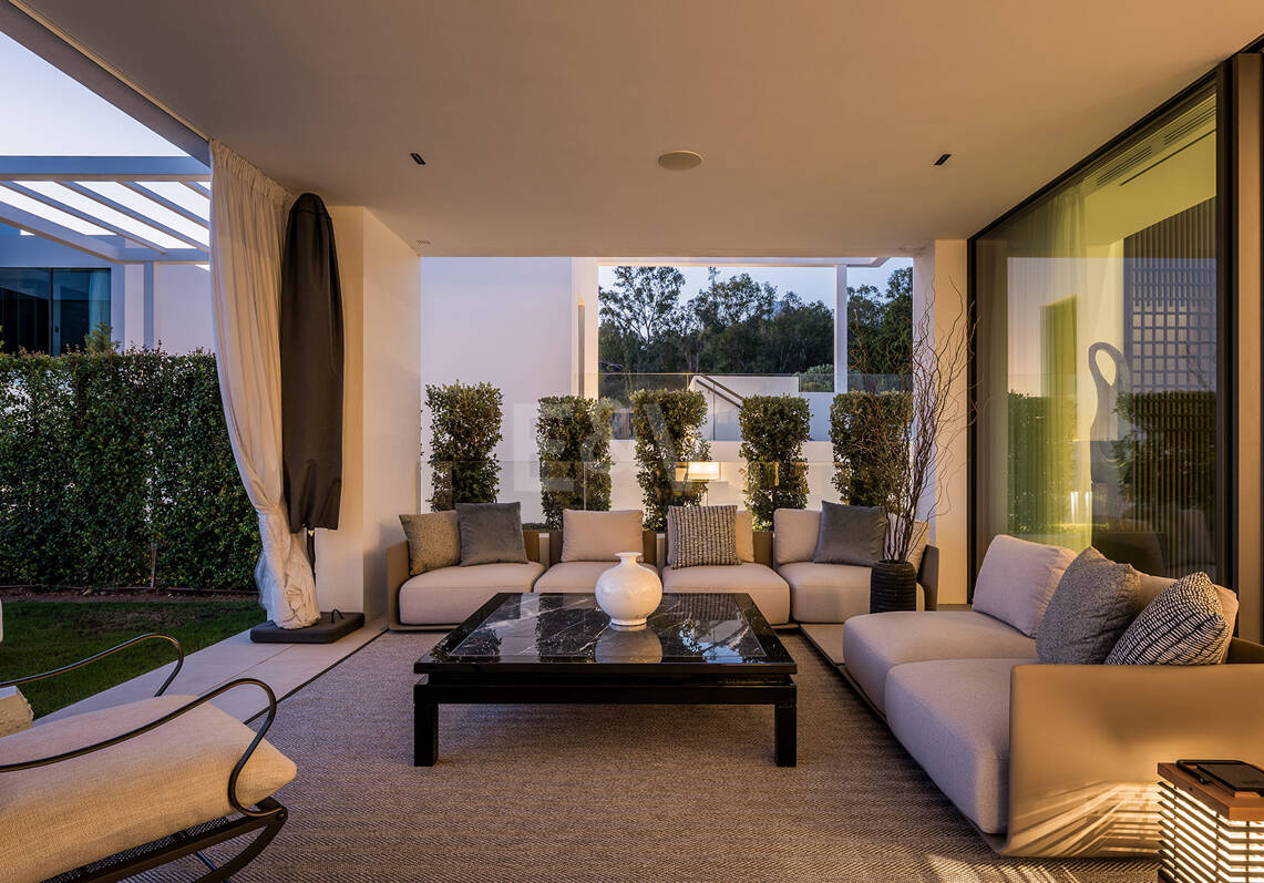 Villas contemporaines sophistiquées sur le mille d'or