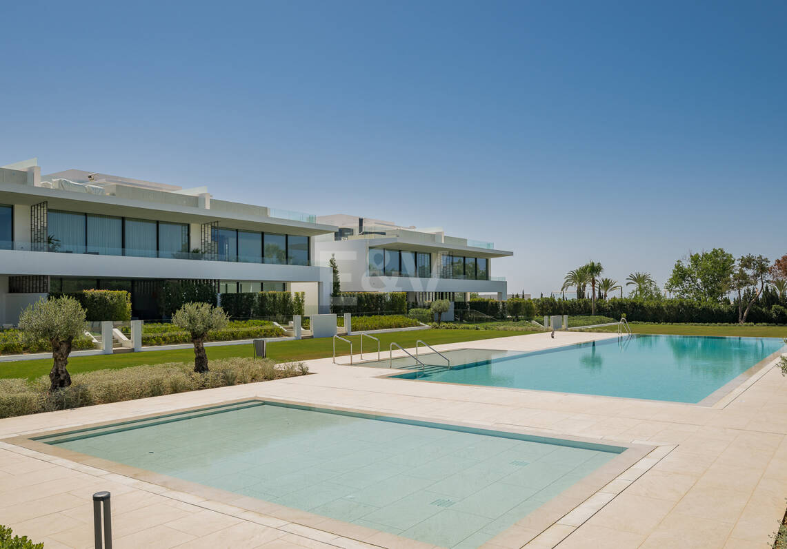 Villas contemporaines sophistiquées sur le mille d'or